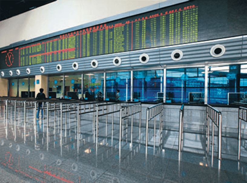 Smart swtichable glass application scenario - ticket office