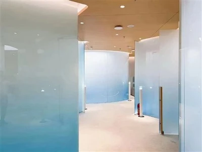 Gradyan dekoratif Interlayer fim pou vè laminated